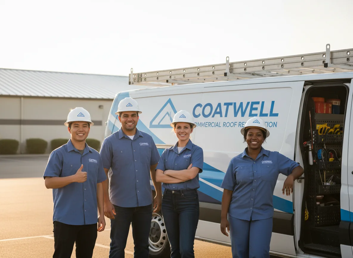 Commercial roof coating company in Hollow Rock, TN